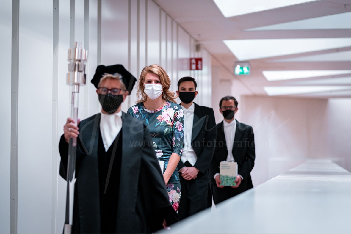 Promotie fotograaf - PhD Erasmus Universiteit Rotterdam - Herman Fotografie