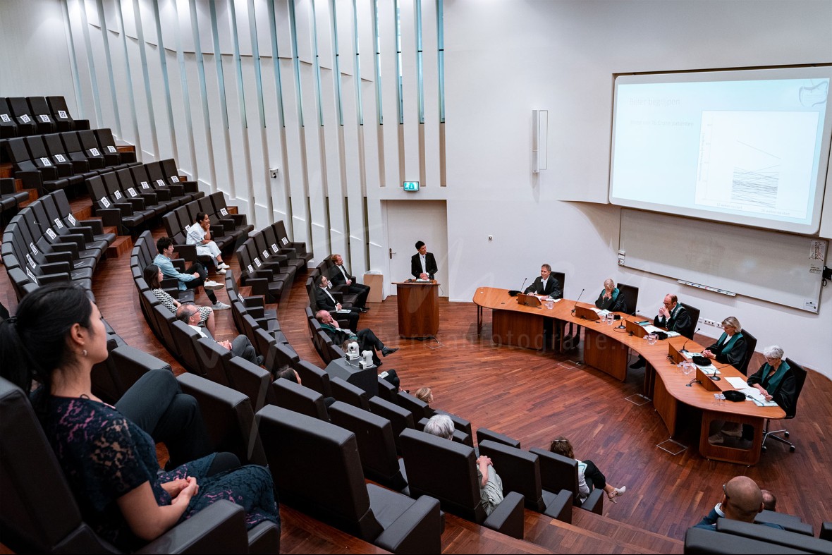 Promotie fotograaf - PhD Erasmus Universiteit Rotterdam - Herman Fotografie