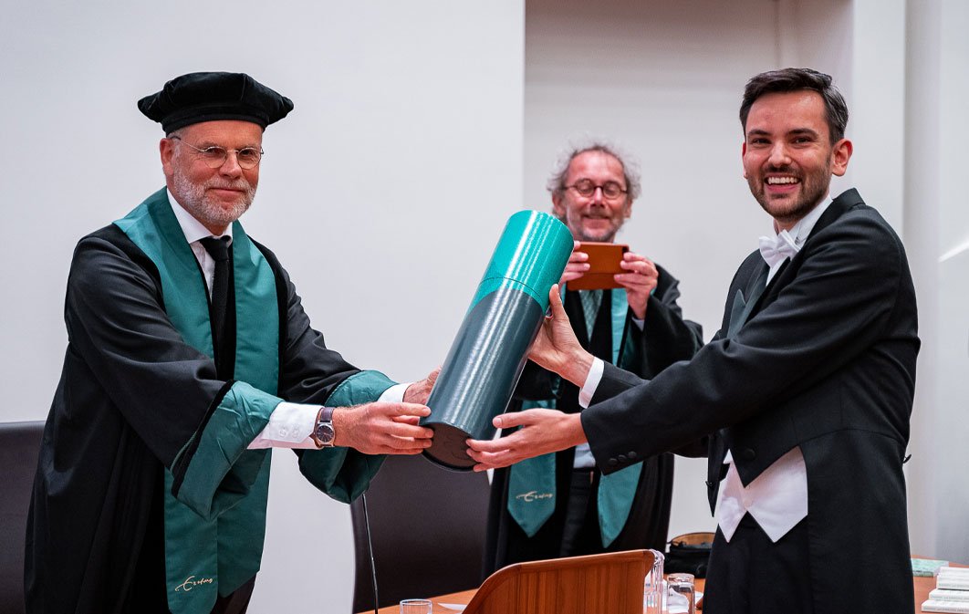 Promotie Fotograaf Rotterdam - Ongestoord promoveren met Herman fotografie