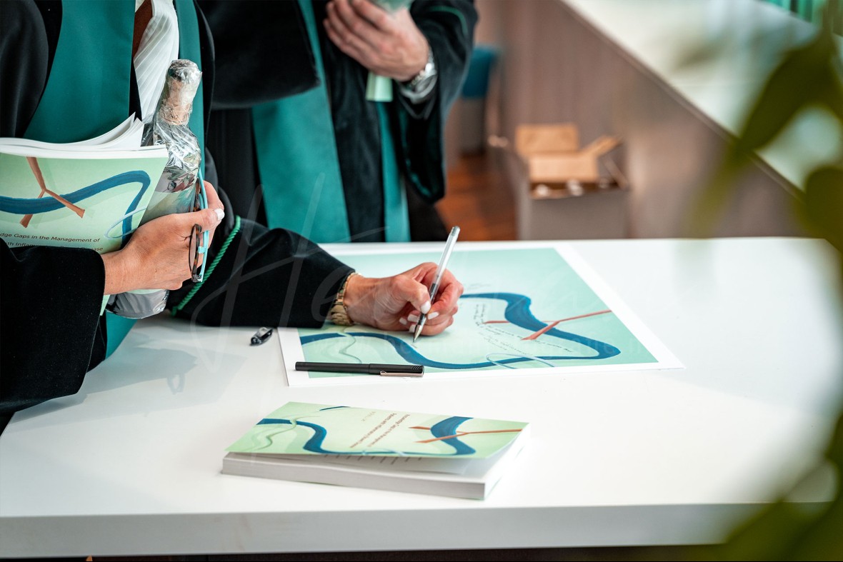 Promotie fotograaf - PhD Erasmus Universiteit Rotterdam - Herman Fotografie
